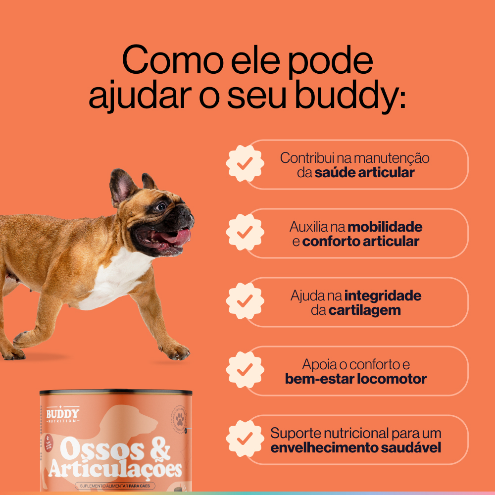 Kit Mobilidade e Patas & Focinho - Suplemento Alimentar Para Cães ...