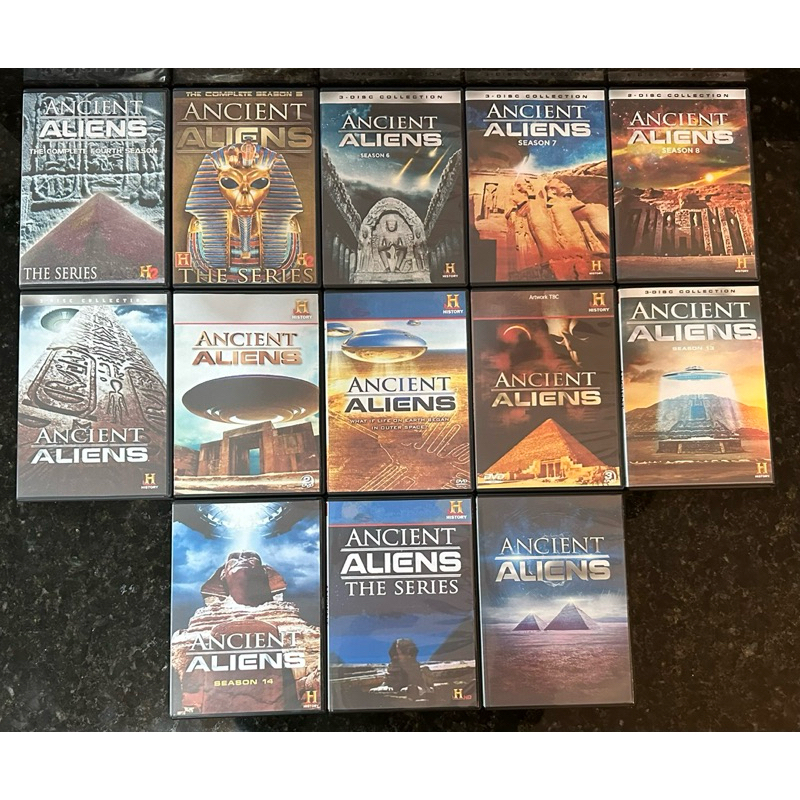 DVD - ALIENÍGENAS DO PASSADO - AS 20 TEMPORADAS (LEGENDADO