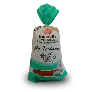 PÃO TRADICIONAL ZERO GLÚTEN / ZERO LEITE / ZERO LACTOSE / ZERO AÇUCAR