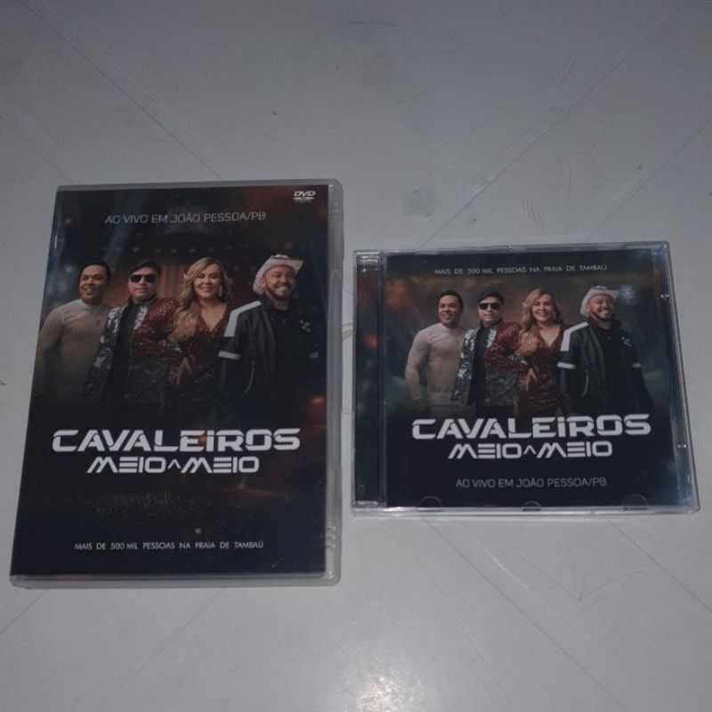 CD e DVD Cavaleiros do Forró Meio a Meio Ao vivo em João Pessoa