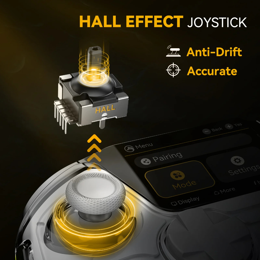 Controle Manba One V2 Original - Tela Interativa Visual, Joystick ...