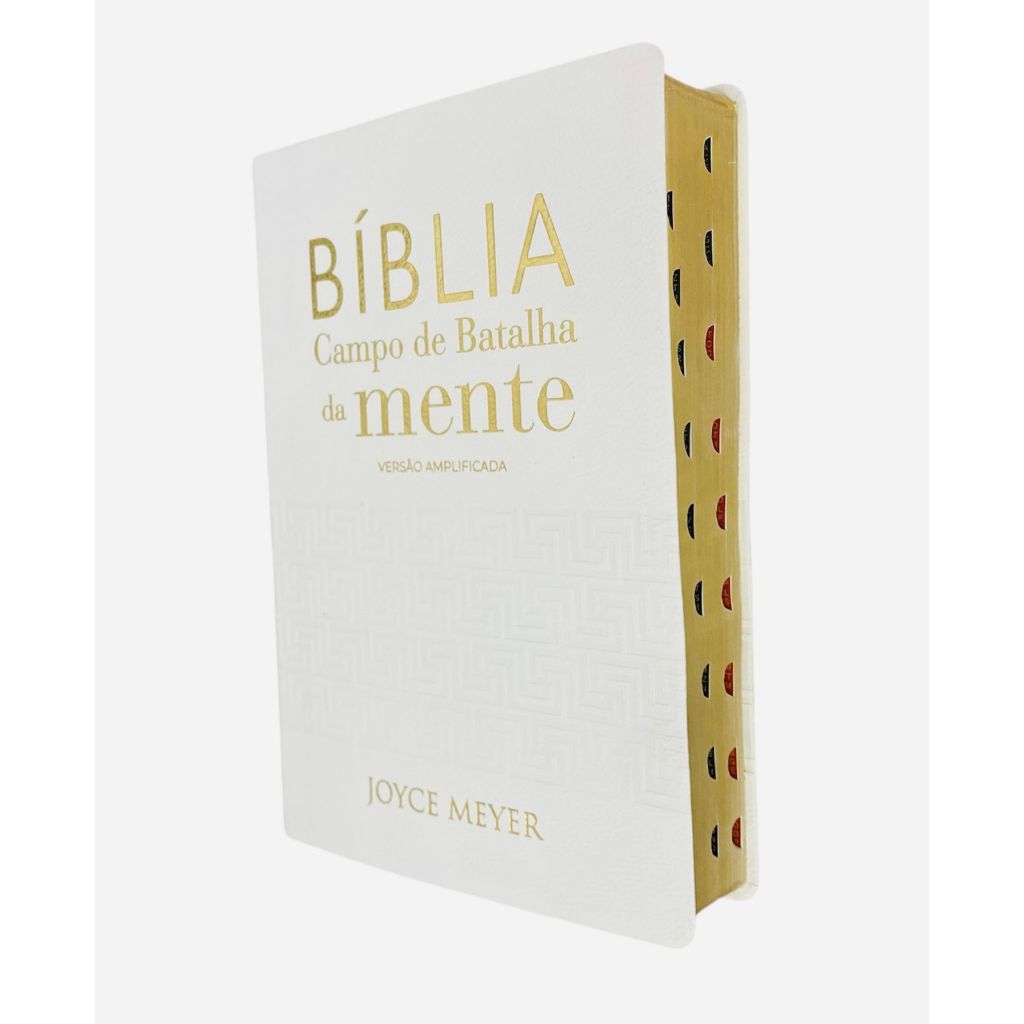 Biblia de Estudo | Campo de Batalha da Mente | Joyce Meyer | Branca ...