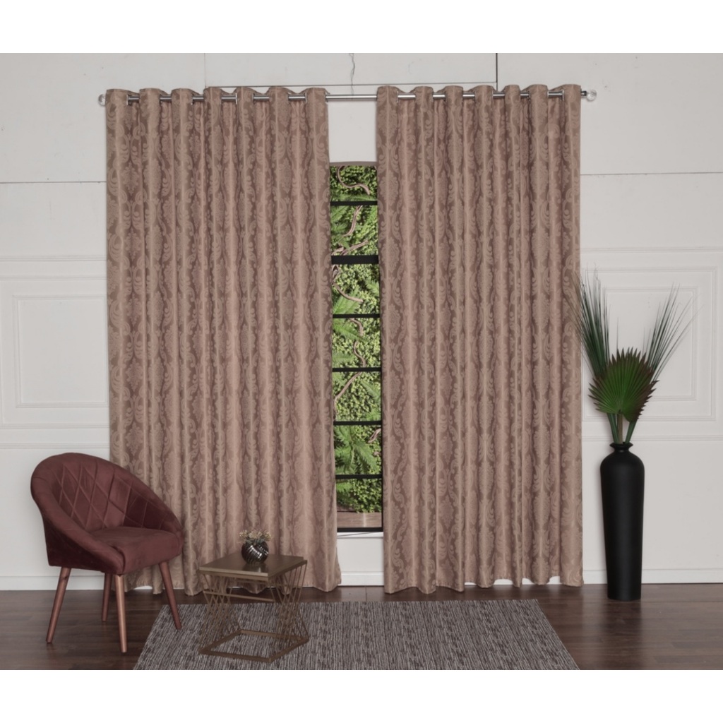 Cortina Jacquard 5,00 x 2,80 Para Quarto e Sala Várias Cores