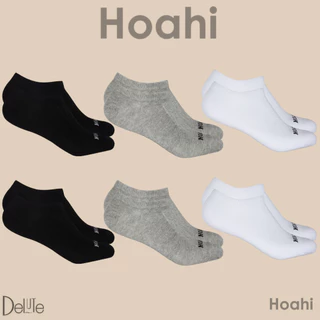 Kit de Meias Invisíveis Hoahi com 6 Pares Discretas, Confortáveis, Ideais para Esportes e Casual em Oferta na Shopee
