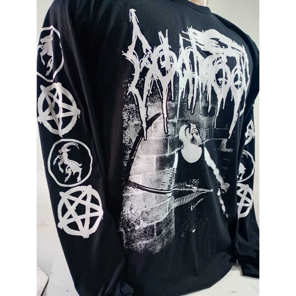 Goatmoon ブラックメタル black l Camiseta manga longa Goatmoon 001 Black Metal | Shopee Brasil