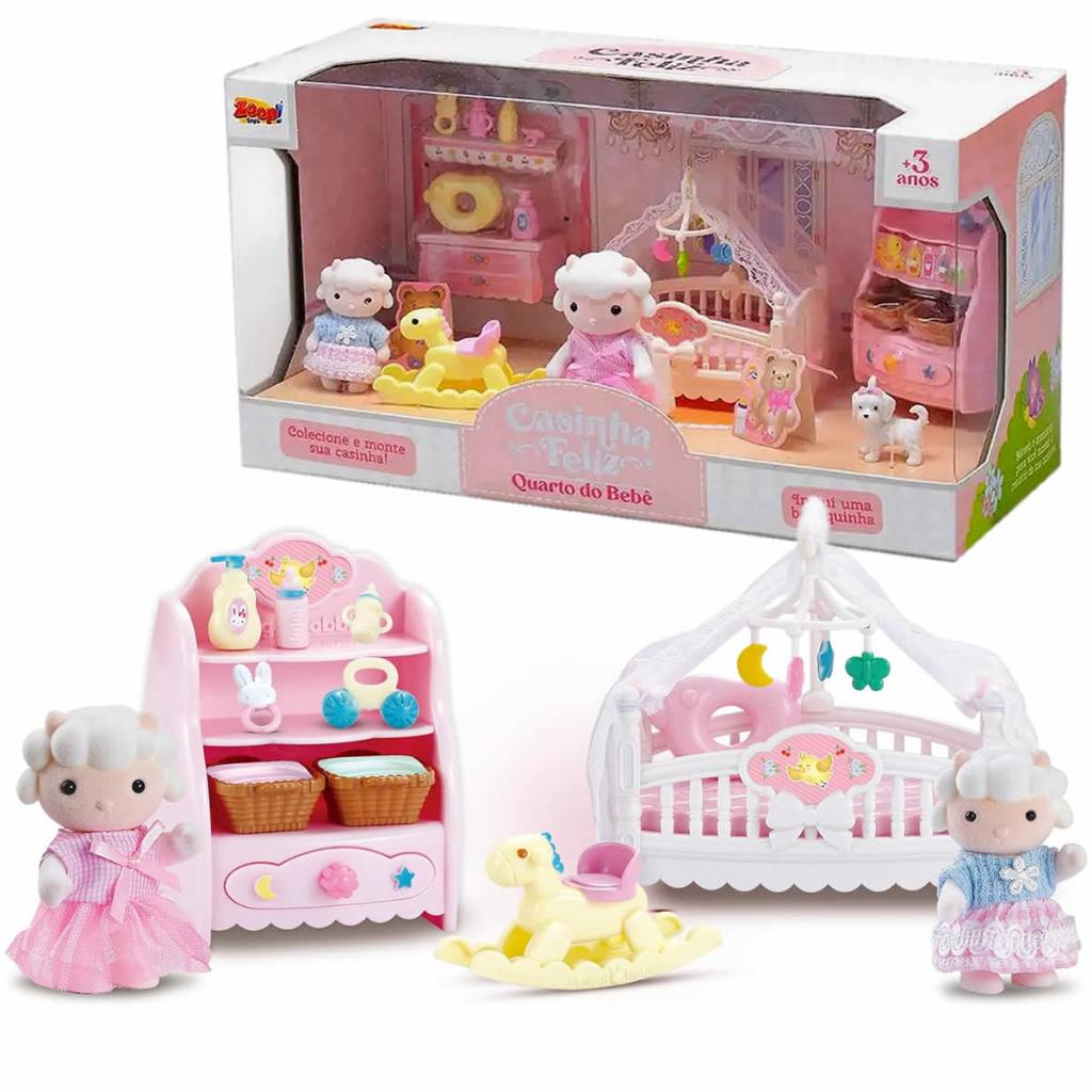 Casinha Feliz Ovelhinha Quarto Do Bebê Grande Zoop Toys | Shopee Brasil