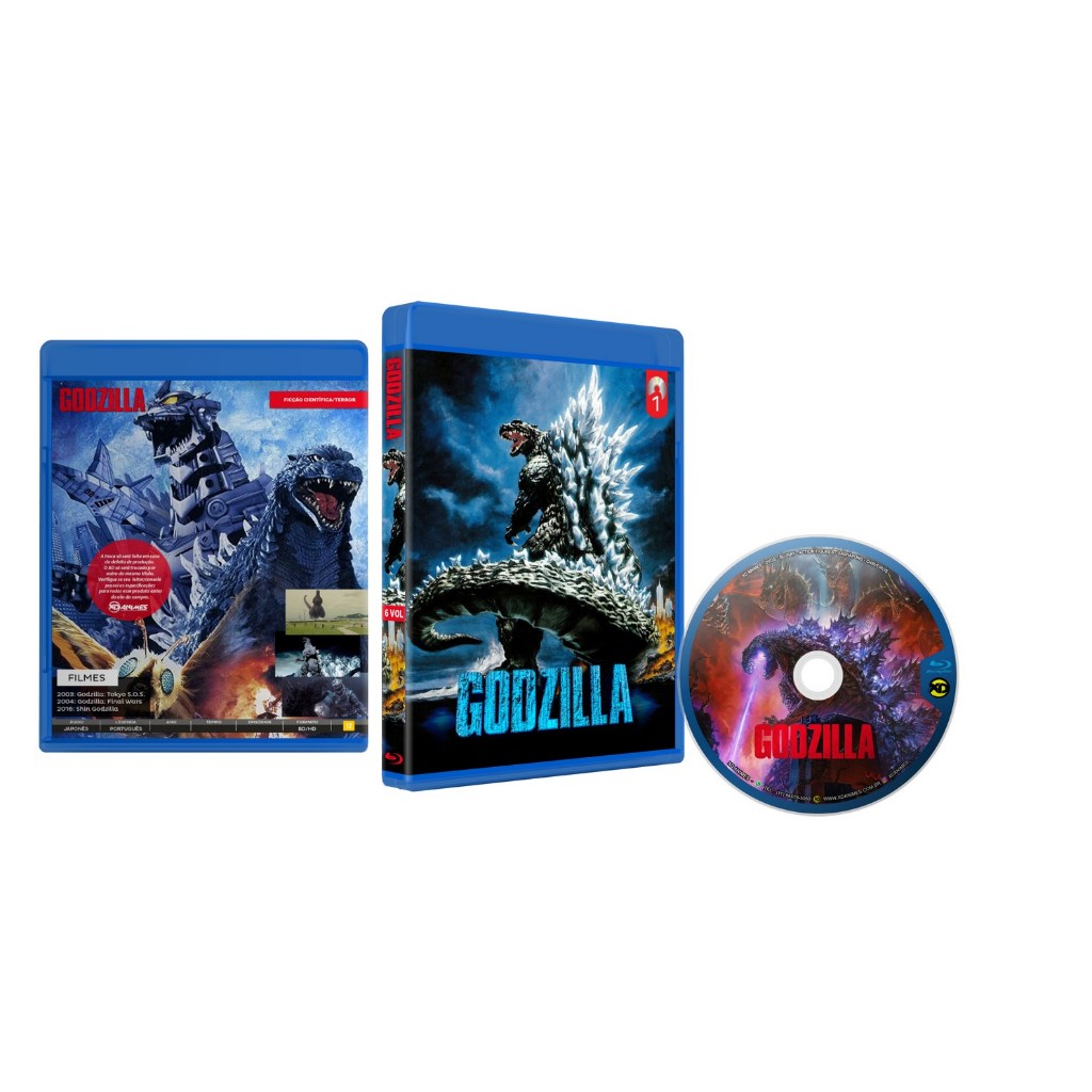 Bluray Godzilla Filmes (2003 - 2016) Legendado 1080p Fullhd