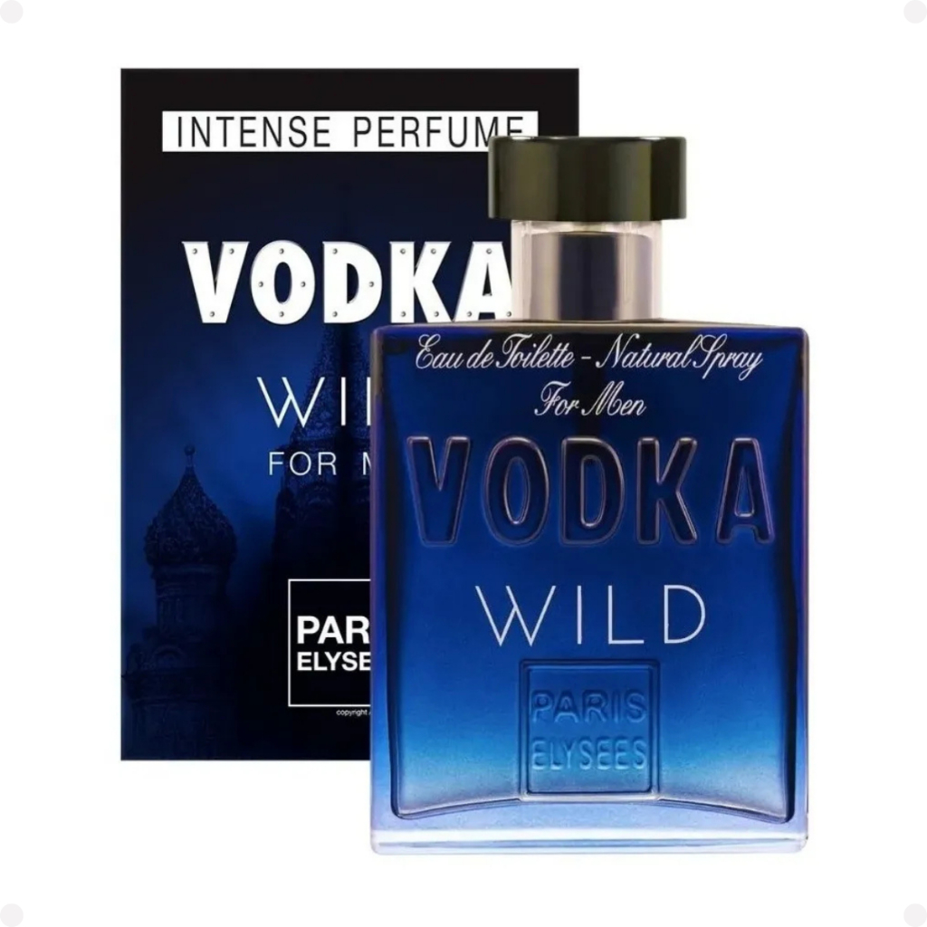 Perfume Vodka Wild 100ml Paris Elysses Original