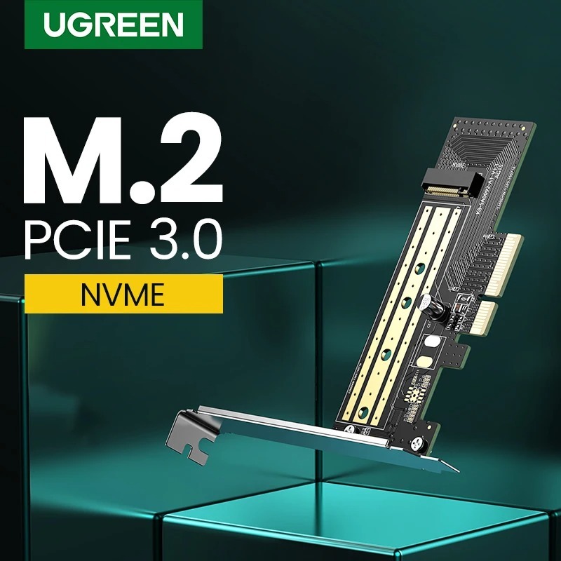 Adaptador Ugreen para SSD Nvme M.2 PCI Express 3.0 x4