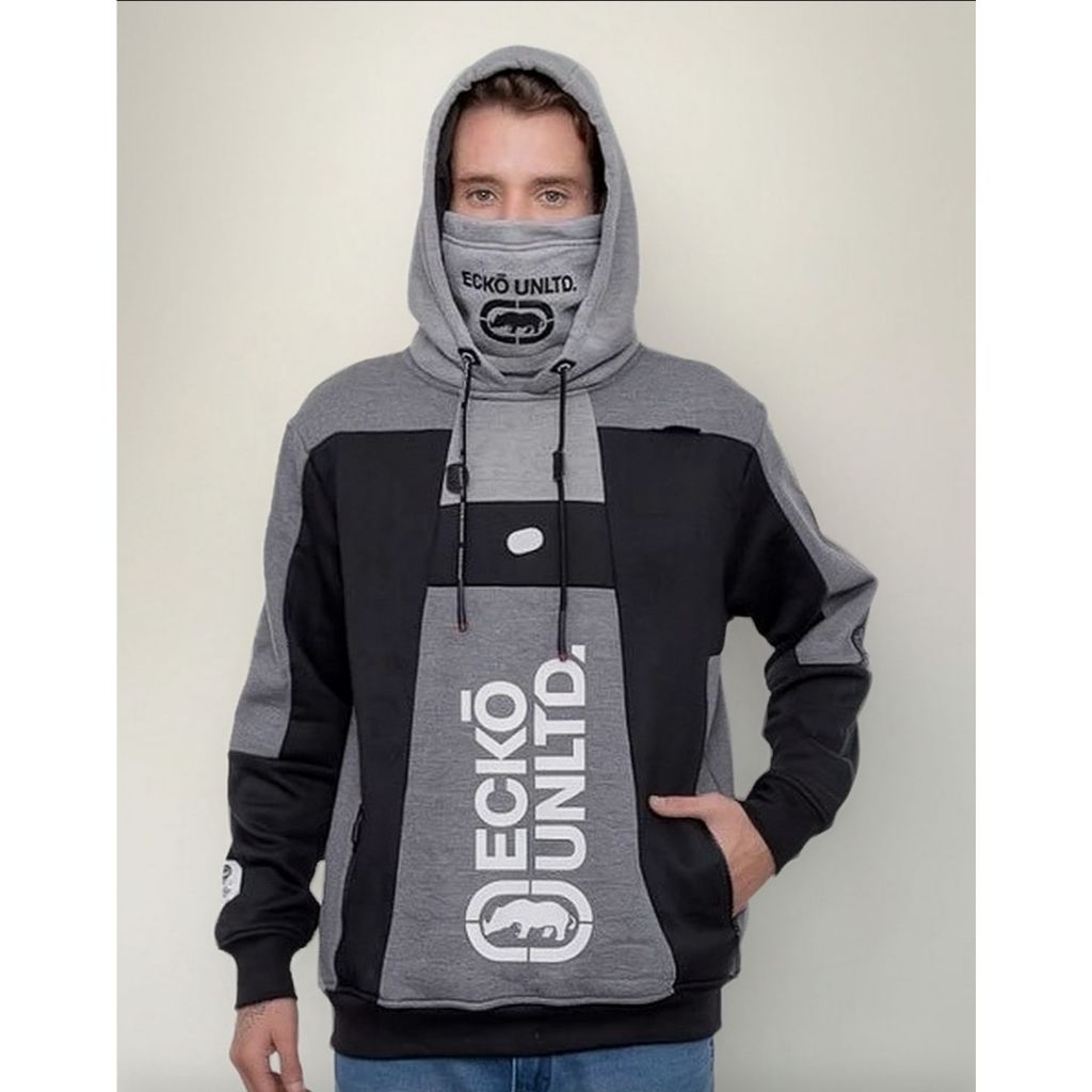 Blusa Moletom Canguru Ecko Com Mascara Original | Shopee Brasil