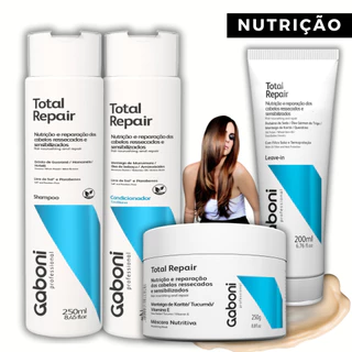 Tratamento Obrigatório Reparação e Nutrição Imediata Total Repair (4 Produtos) Gaboni Professional em Oferta na Shopee