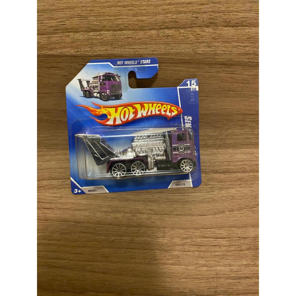 Hot Wheels 2008 All Stars Semi Fast II – Purple Pearl #055/196, 40th Anniversary, Maßstab 1:64, Sammlerstück