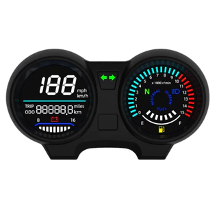 Painel Digital LED Velocímetro Titan 150 ATÉ 2008 CG150 Fan 150 2009 a 2013 Titan Sport