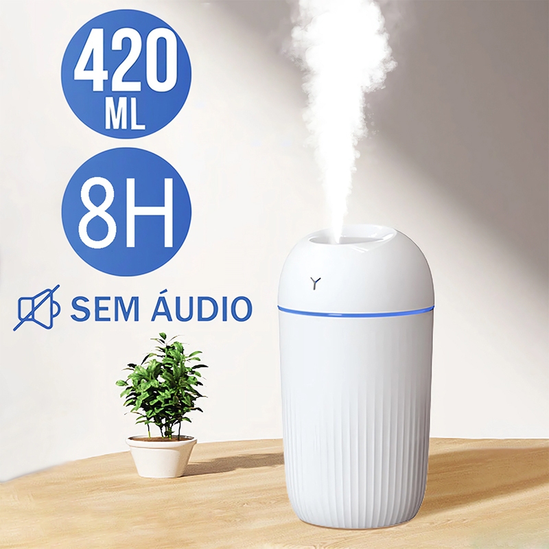 Umidificador De Ar Aromatizador USB Difusor Purificador De Ar Para ...