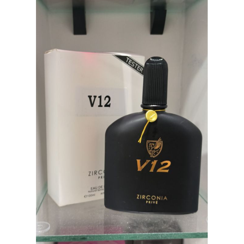 Frasco Zircônia Privé V12 Masculino 100ml