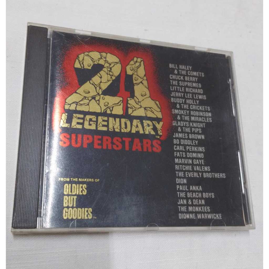 Legendary Performances［CD］ CD 21 Legendary Superstars ( 27175 ) | Shopee Brasil