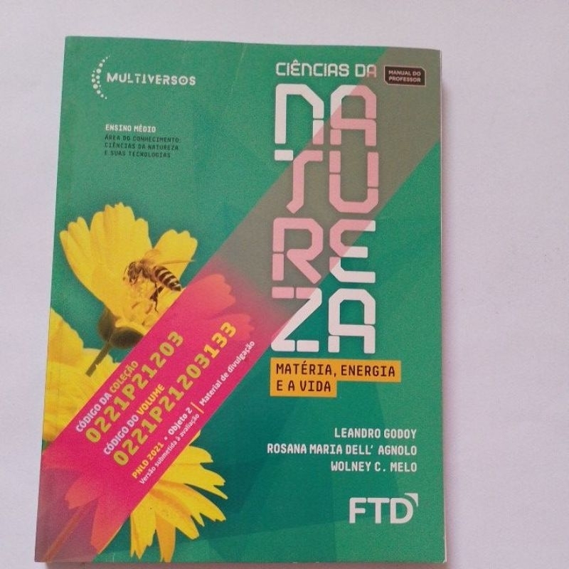 Livro didático - Multiversos - Ciências da Natureza - Matéria, Energia ...