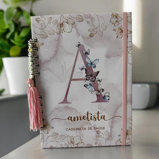 Caderneta Vacinação vacina saúde da Criança Registro Atualizada com dados e tassel com nome em Oferta na Shopee