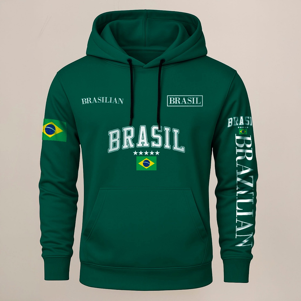 Blusa de Frio Masculina Manfinity Brasil Street Wear Unissex | Shopee ...