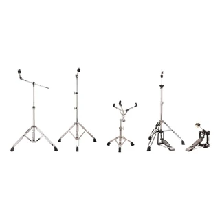 Kit Estante De Bateria Michael Dmhk450 Cromado