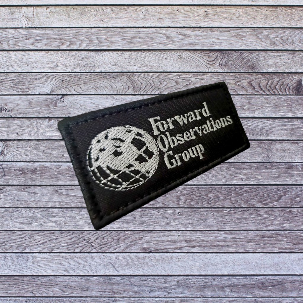 実物 Forward observations group パッチ Patch Emblema Forward Observations Group FOG Bordado com Velcro