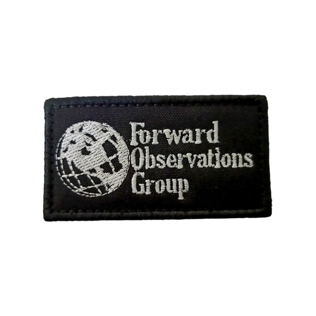 Patch Emblema Forward Observations Group FOG Bordado com