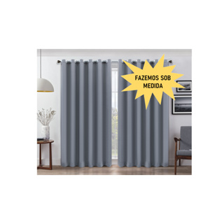CORTINA BLACKOUT 70% DIVERSOS TAMANHOS SALA QUARTO ESCRITÓRIO VARÃO SIMPLES