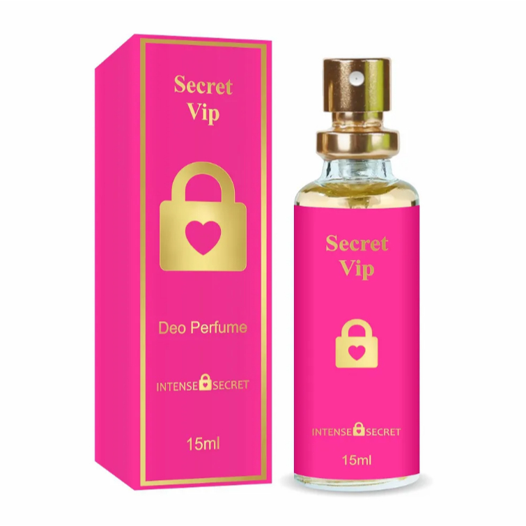 Secret Vip Deo Perfume 15ml Intense Secret | Shopee Brasil
