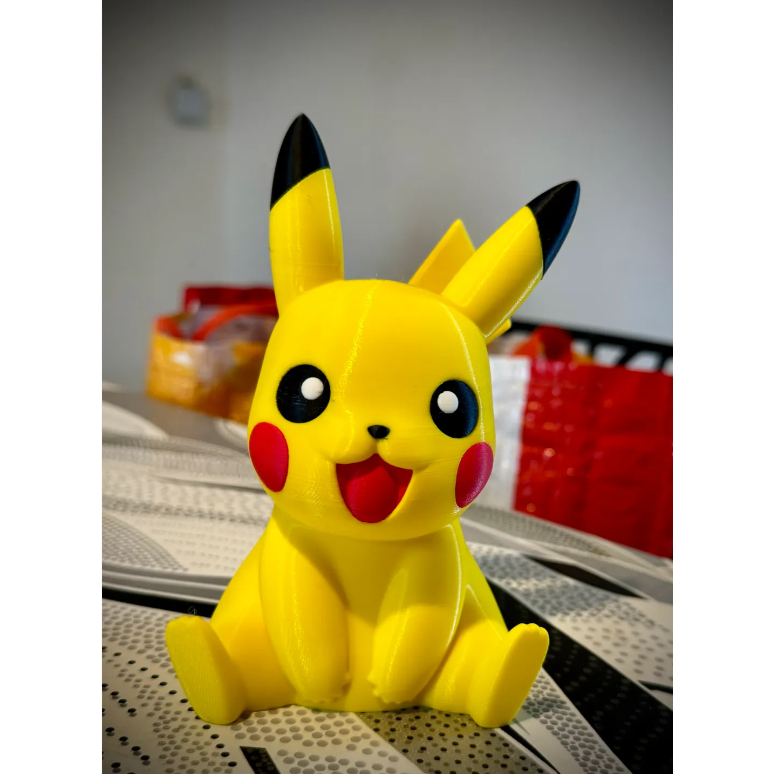 PIKACHU- pokemon impressão 3D