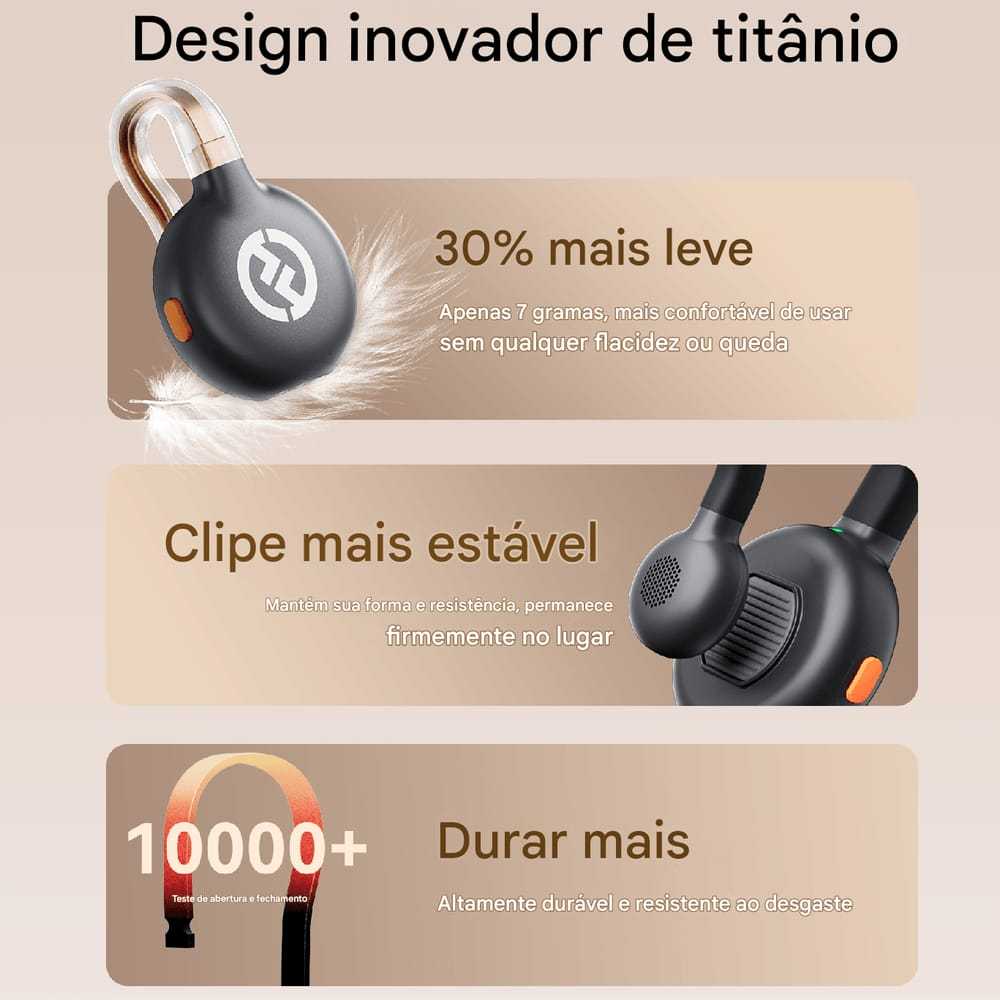 Microfone de Lapela sem fio Hollyland Lark M2S Versão Ultimate