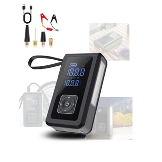 Calibrador Compressor Pneu Bomba De Ar E Auxiliar De Partida 110v/220v em Oferta na Shopee