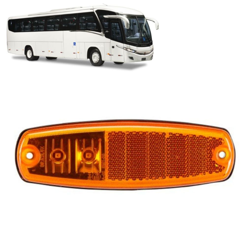 Lanterna Lateral Onibus Micro Onibus Marcopolo Senior Mid Viaggio g7 ...