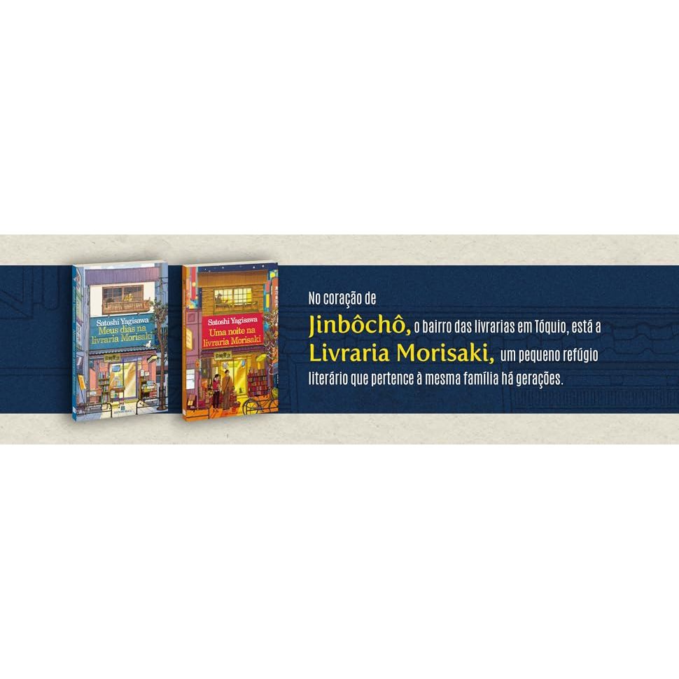 Kit Duologia Livraria Morisaki | 2 Livros | Meus dias & Uma noite