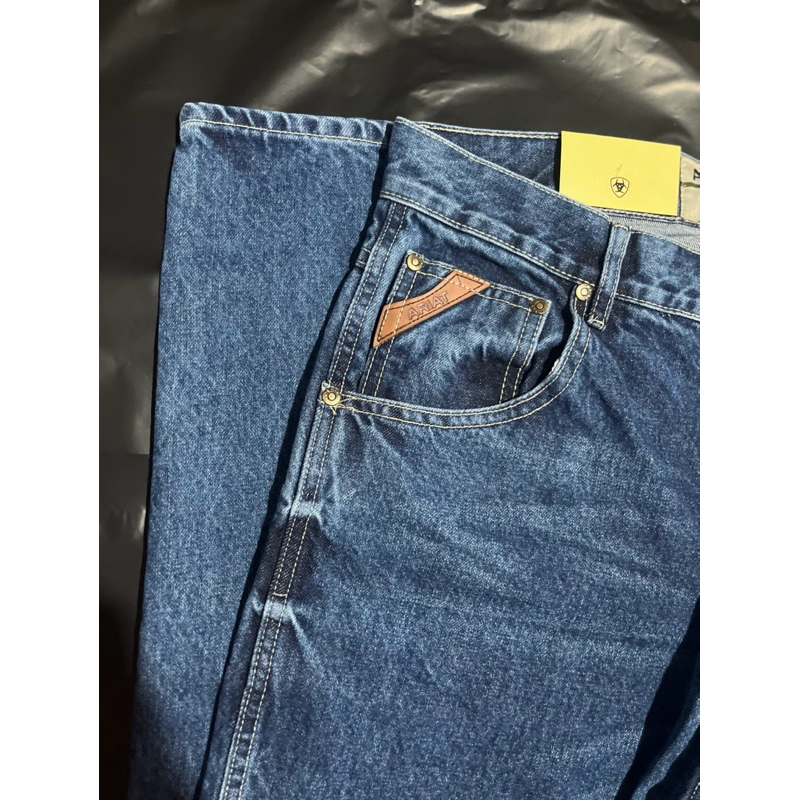 CALÇA COUNTRY ARIATT MASCULINA JEANS GROSSO LARGA RODEIO COWBOY CUT ...