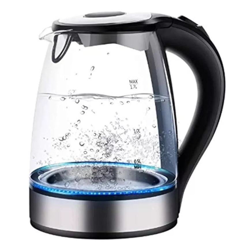 Chaleira Vidro Elétrica Com ou Sem Led 220v