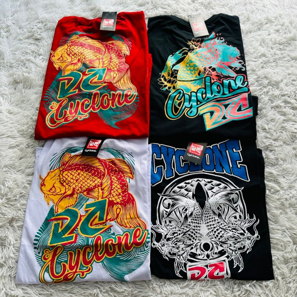 Kit 04 Camisetas Cyclone | Shopee Brasil