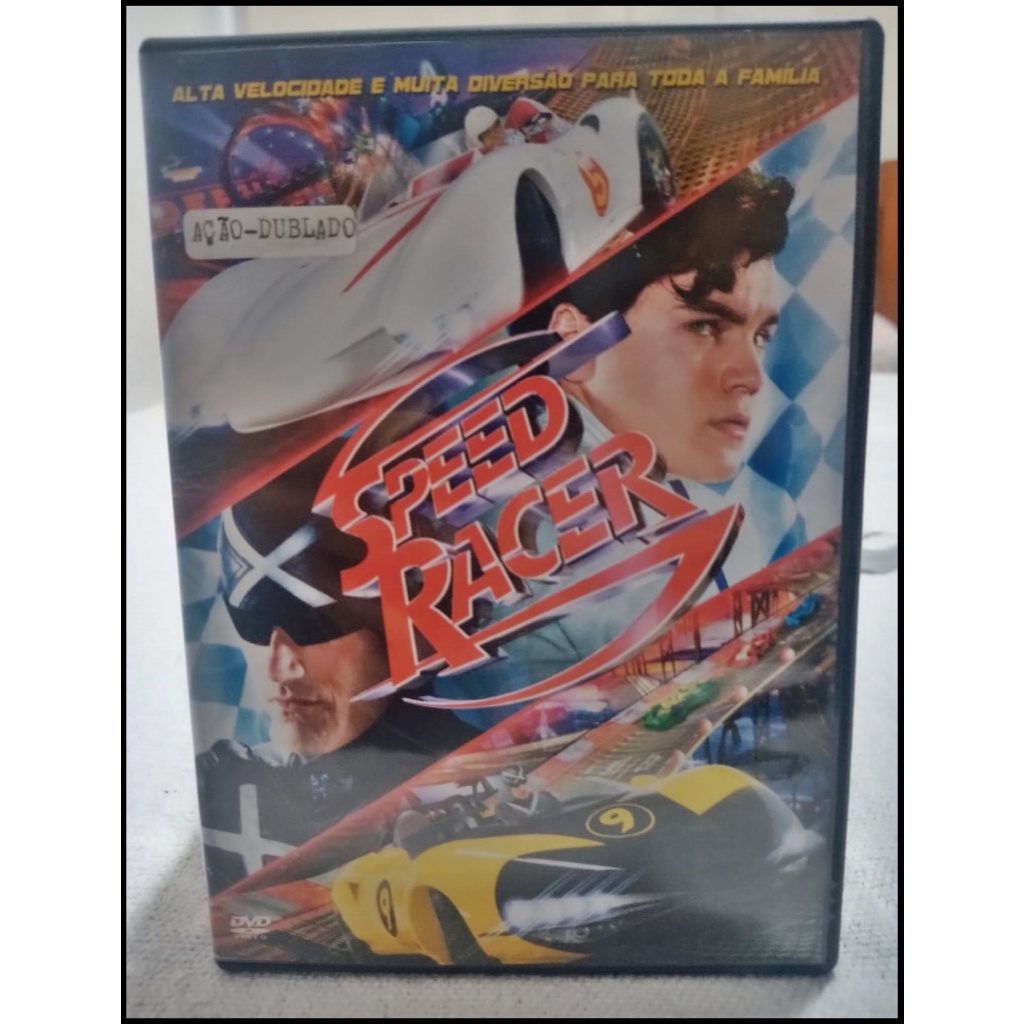 DVD Speed Racer - 2008 Original | Shopee Brasil