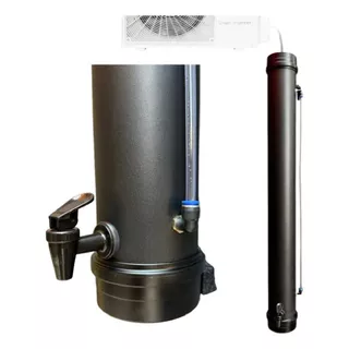 Dreno Coletor Água Ar Condicionado - 3,5 Litros Preto Fosco