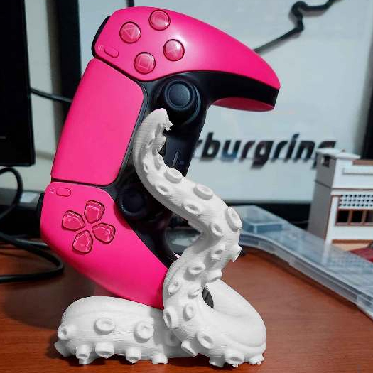 Suporte para Controle de PlayStation 4 e 5 - Tentáculos Polvo PS5
