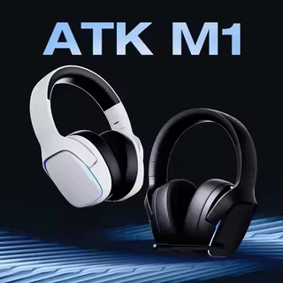 Fone de Ouvido Gamer ATK M1 Mercúrio - Headset Bluetooth Sem Fio com Redução de Ruído para CSGO e Bateria de 1200mAh