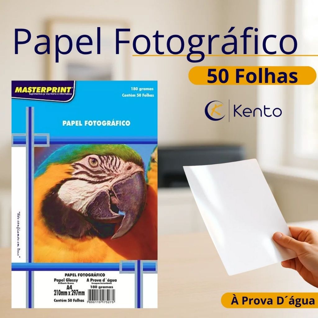 Papel Fotografico A4 180g para Impressora Jato de Tinta Epson | Shopee ...