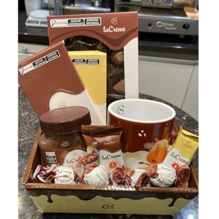 Cesta de Chocolate laCreme com Caneca 15 Itens - Cacau Show em Oferta na Shopee
