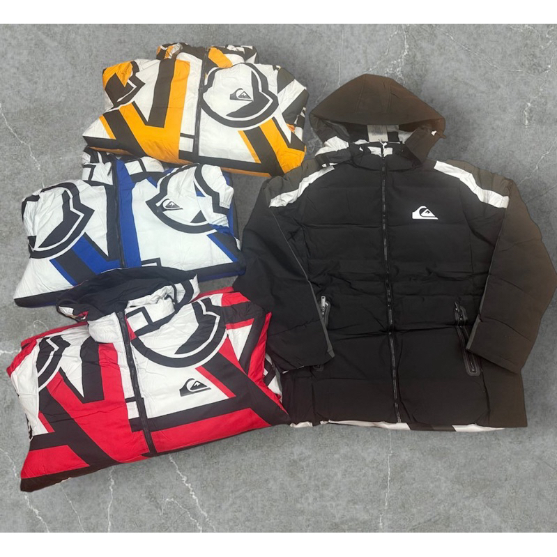 Jaqueta Puffer Jaqueta Quiksilver Impermeavel Jaqueta Dupla Face