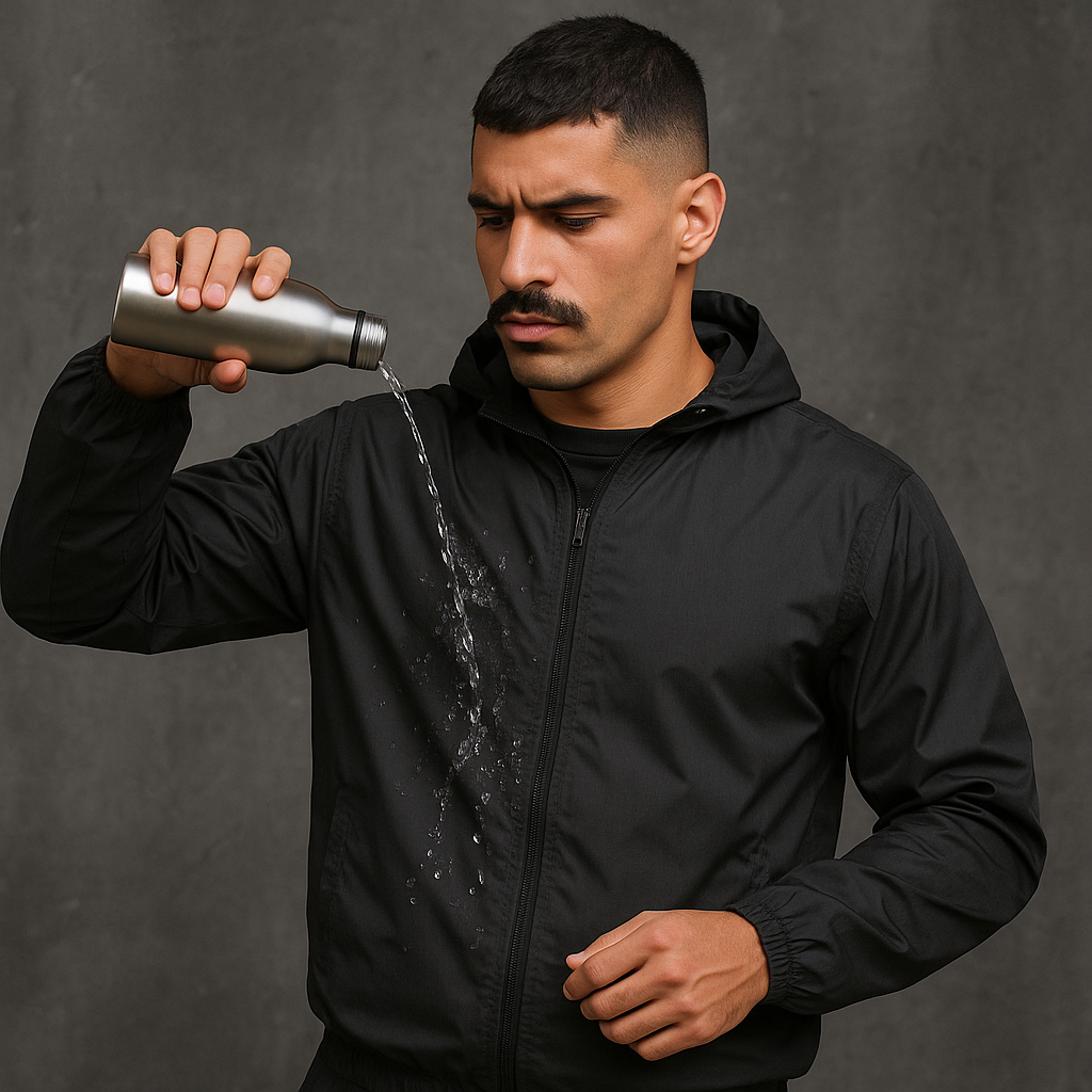 BRIEFING WIND & RAIN BLOUSON（BEIGE／M） Jaqueta Corta-Vento Oakley Windbreaker Bege - FutFanatics