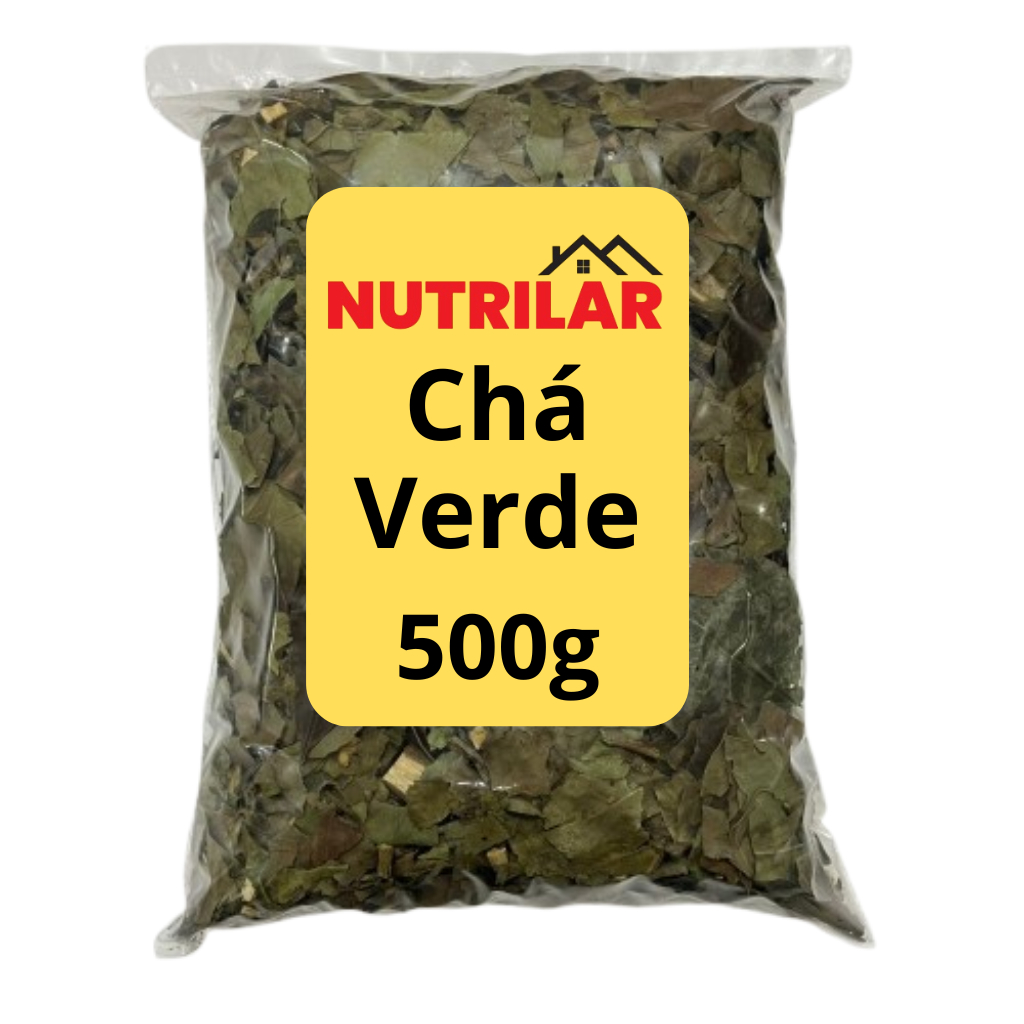Chá Verde em Folhas 100% Natural 500g – Produto Seco e Selecionado ...