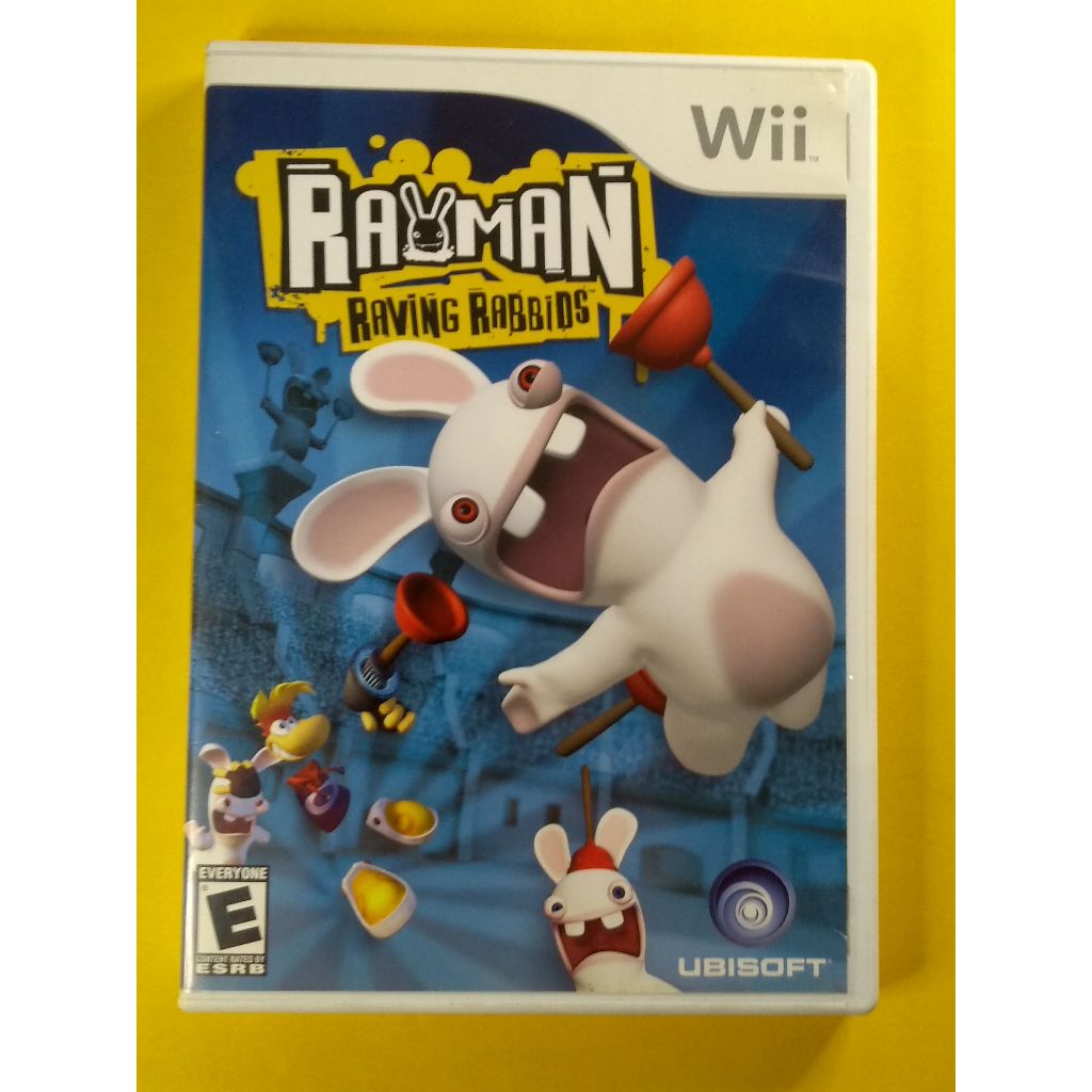 Rayman Raving Rabbids Original Americano Completo para Nintendo Wii U ...