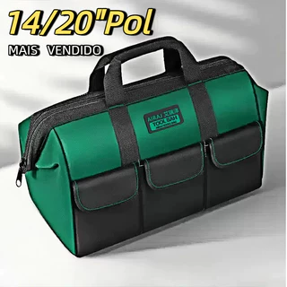 14/20 Polegadas Caixa de Ferramentas Profissional - Bolsa de Armazenamento Multiuso para Ferramentas