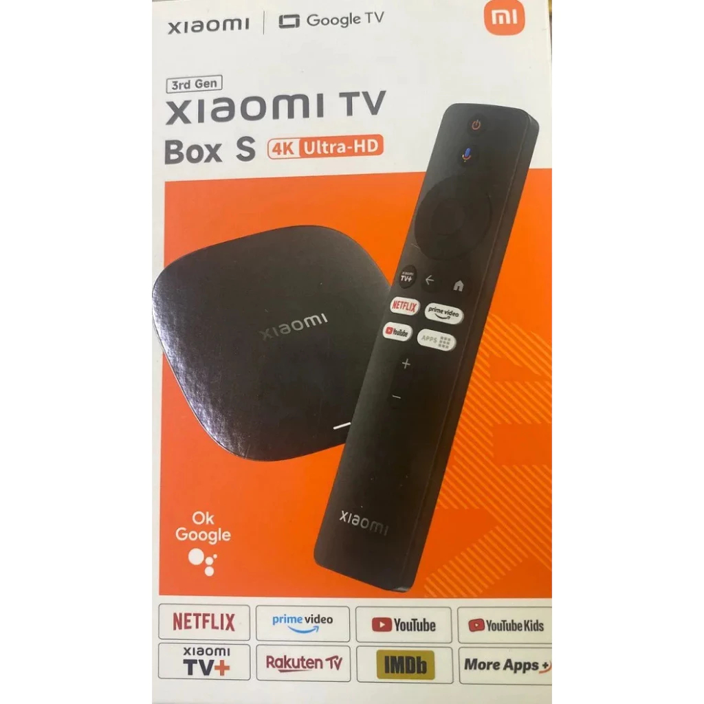 Mi Tv Box S Xiaomi Terceira Geração 4k Ultra Hd BiVolt - Memória 32GB