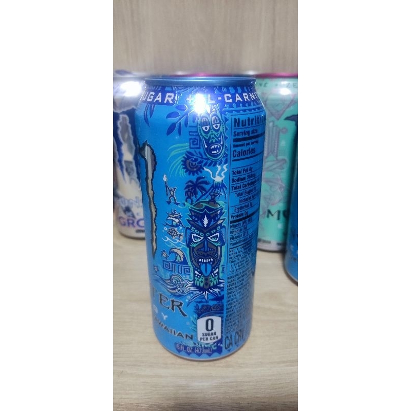 Monster Energy BLUE Hawaiian ***Topo Azul***