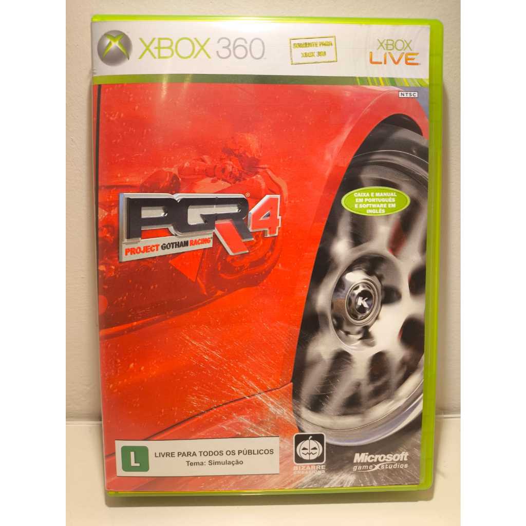 Project Gotham Racing Original - Xbox 360 - Mídia Física (usado ...